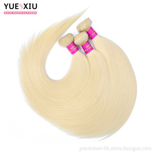 Wholesa No Shedding Tangle  9A 10A 12A Grade 1 donor 100% Virgin Brazilian Human Hair Bundles with Lace Closure for black women